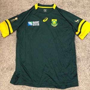 2015 World Cup South Africa Rugby Jersey